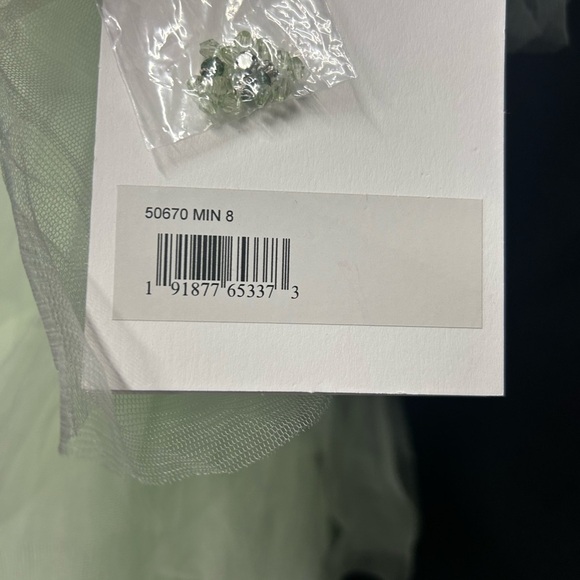 Mac Duggal 50670 NWT Ruffle Tiered Tulle Cut Out Gown - Picture 7 of 8